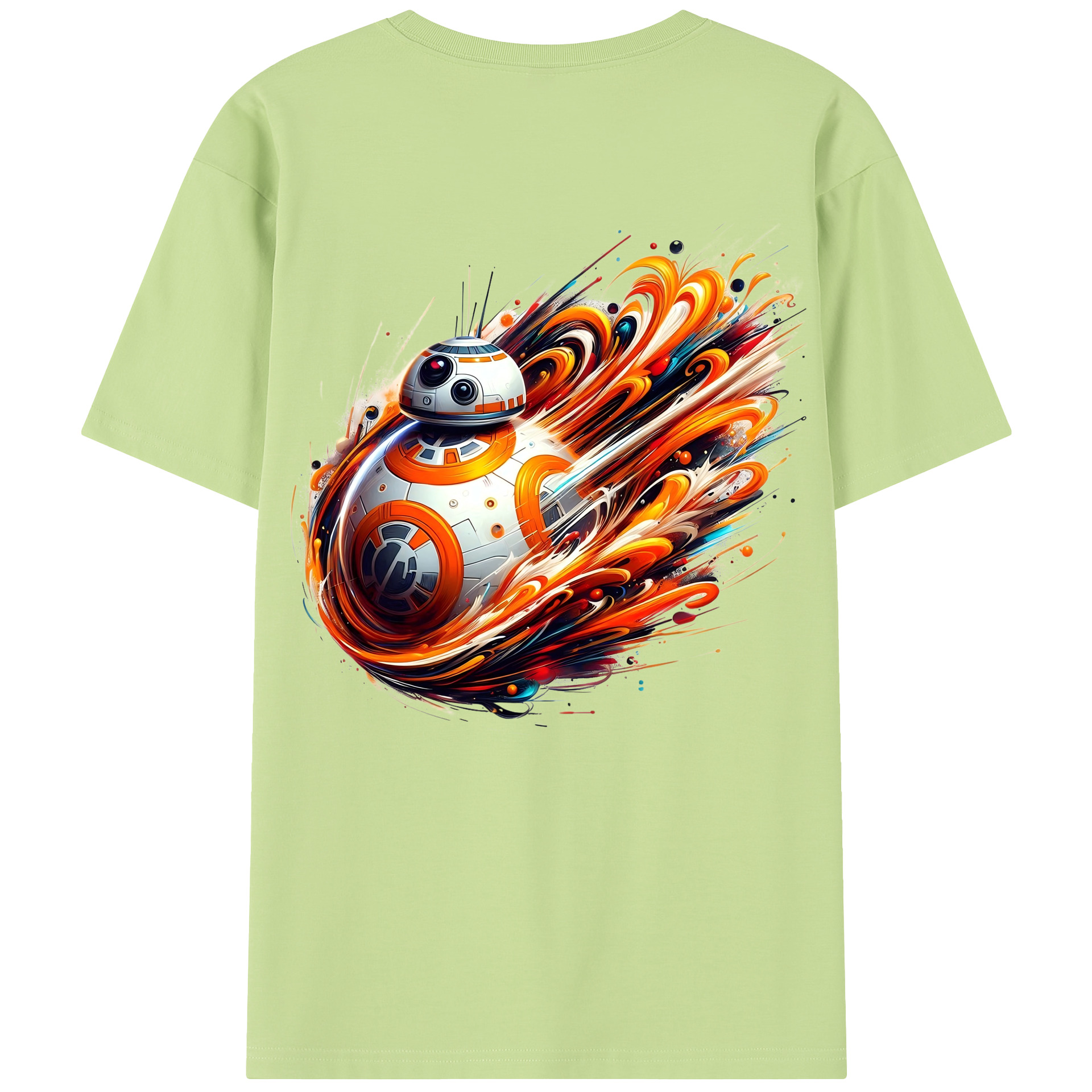 （画像用） スター・ウォーズ Star Wars 綿100％半袖Tシャツ（背面プリント）